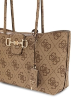 Guess 'Janie Logo' Umhängetasche latte logo