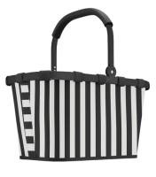 Reisenthel 'Carrybag' Einkaufskorb mit Alurahmen Summerstripes Black