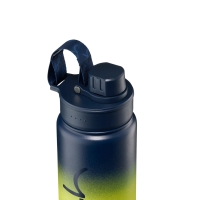 Satch 'Blue Graffiti' Edelstahl Trinkflassche