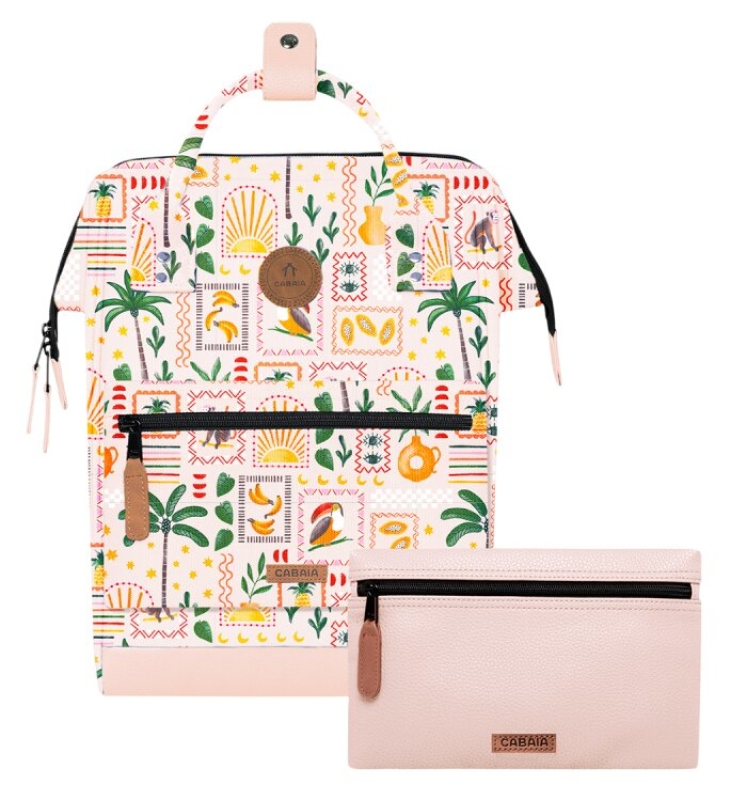 CABAIA 'Adventurer' Rucksack M Kotor Multico Pink