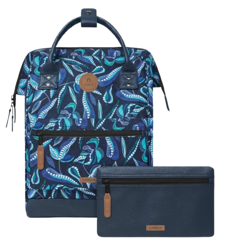 CABAIA 'Adventurer' Rucksack M Fontaine Bleu  multicolr blau
