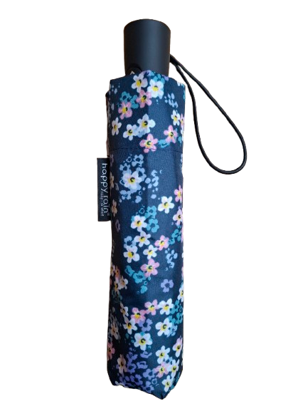 Happy Rain Mini up & Down auf/zu automatic Faltschirm Millefleurs Happy Rain Mini up & Down auf/zu automatic Faltschirm Millefleurs