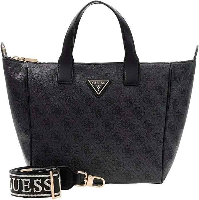 Guess 'Follie' Damentasche Synthetik coal logo Guess 'Follie' Damentasche Synthetik coal logo