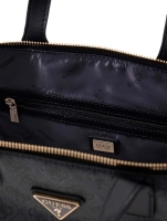 Guess 'Follie' Damentasche Synthetik coal logo