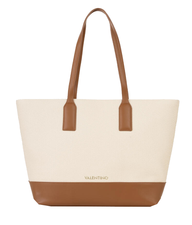 Valentino 'Atena' shopping bag naturale/cuoio