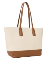 Valentino 'Atena' shopping bag naturale/cuoio