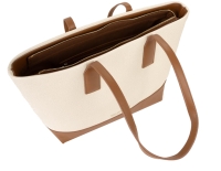 Valentino 'Atena' shopping bag naturale/cuoio