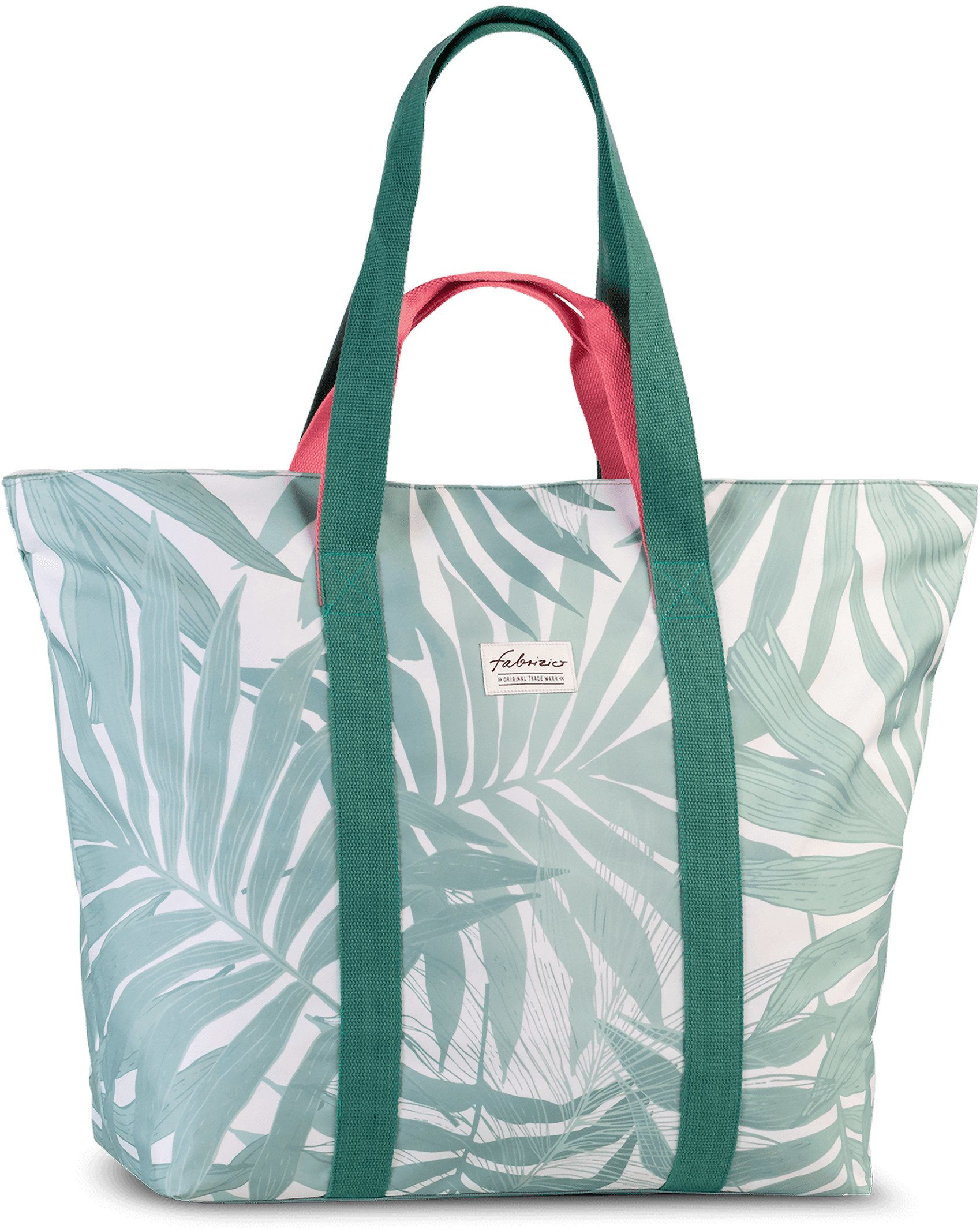 Fabrizio Badetasche groß grau grün