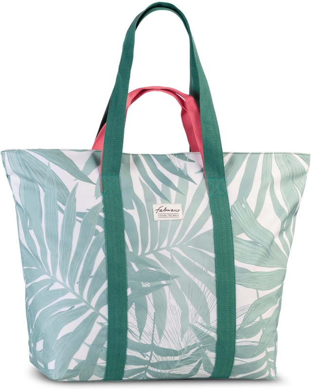 Fabrizio Badetasche groß grau grün