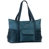 Fabrizio Badetasche XXL mit Außentasche aufsteckbar petrol