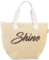 Fabrizio Badetasche aus Bast groß unifarbig