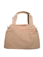 Prato Umhängetasche mit 2 Henkel und Schultergurt Beige