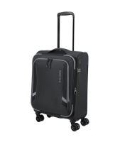 Travelite 'Corsiica' 4-Radtrolley S erweiterbar 55cm 2,4kg 35/38L Schwarz