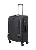 Travelite 'Corsiica' 4-Radtrolley M erweiterbar 67cm 2,8kg 62/67L Schwarz