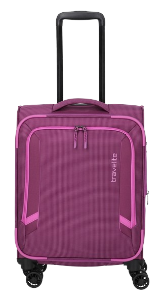 Travelite 'Corsiica' 4-Radtrolley S erweiterbar 55cm 2,4kg 35/38L Pink