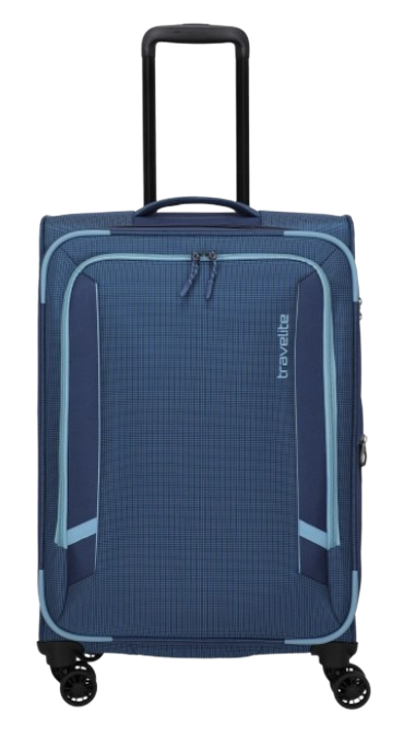 Travelite 'Corsiica' 4-Radtrolley M erweiterbar 67cm 2,8kg 62/67L Blue
