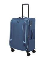 Travelite 'Corsiica' 4-Radtrolley M erweiterbar 67cm 2,8kg 62/67L Blue