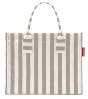 Reisenthel 'daily shopper' Einkaufstasche 14l summerstripes coffee
