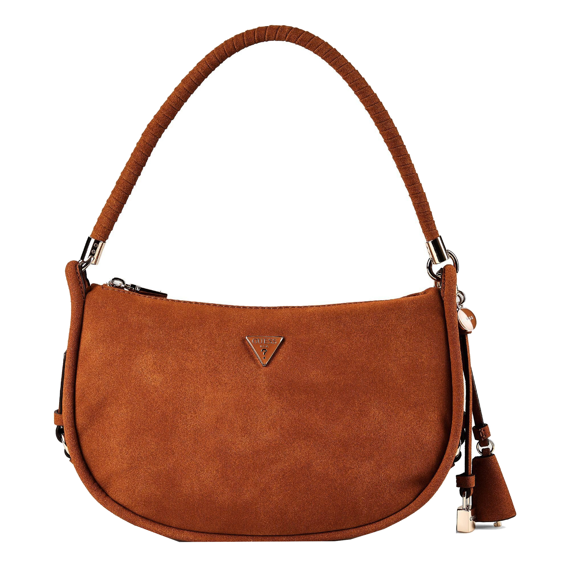 Guess 'Danya' Schultertasche cognac