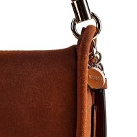 Guess 'Danya' Schultertasche cognac