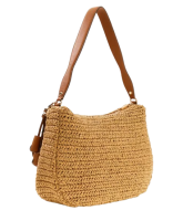 Guess 'Ofelia' Schultertasche Natural/Cognac