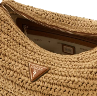 Guess 'Ofelia' Schultertasche Natural/Cognac