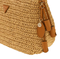 Guess 'Ofelia' Schultertasche Natural/Cognac