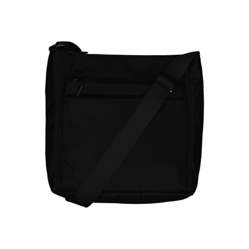 New Bags Crossbodybag mit Sicherheitsreißverschluss Black