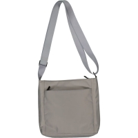 New Bags Crossbodybag mit Sicherheitsreißverschluss Lightgrey