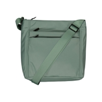 New Bags Crossbodybag mit Sicherheitsreißverschluss Lightoliv