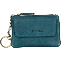 Old River Schlüsseletui aus Leder Spanish Blue