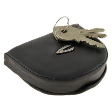 Camel active 'Vegas' Münzbörse echt Kalbsleder schwarz