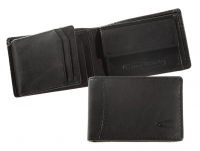 Camel active 'Cordoba' Börse klein Querformat echt Leder schwarz