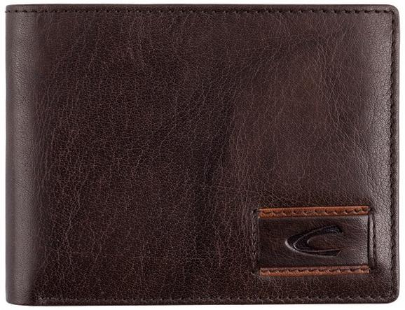 Camel active 'Panama' Scheintasche echt Rindleder dunkelbraun