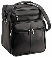 D&N Flugumhänger/Schultertasche Hochformat schwarz