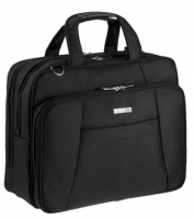 D&N Aktentasche mit Laptopfach 1680D Polyester 17' schwarz