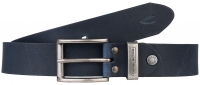 Camel active Gürtel 110/115cm stufenlos kürzbar 3,5cm breit echt Rindleder blau