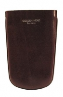 Golden Head 'Colorado Classic' Schlüsseletui Glocke echt Leder tabacco