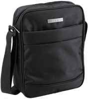 D&N Flugumhänger Umhänge- Schultertasche 1680D Polyester schwarz