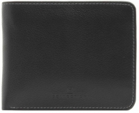 M.Collection 'Mafia' Scheintasche echt Leder schwarz