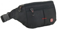 New Bags 'Business' Hüfttasche Spinnstoff schwarz