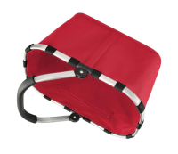 Reisenthel 'Carrybag' Einkaufskorb mit Alurahmen rot